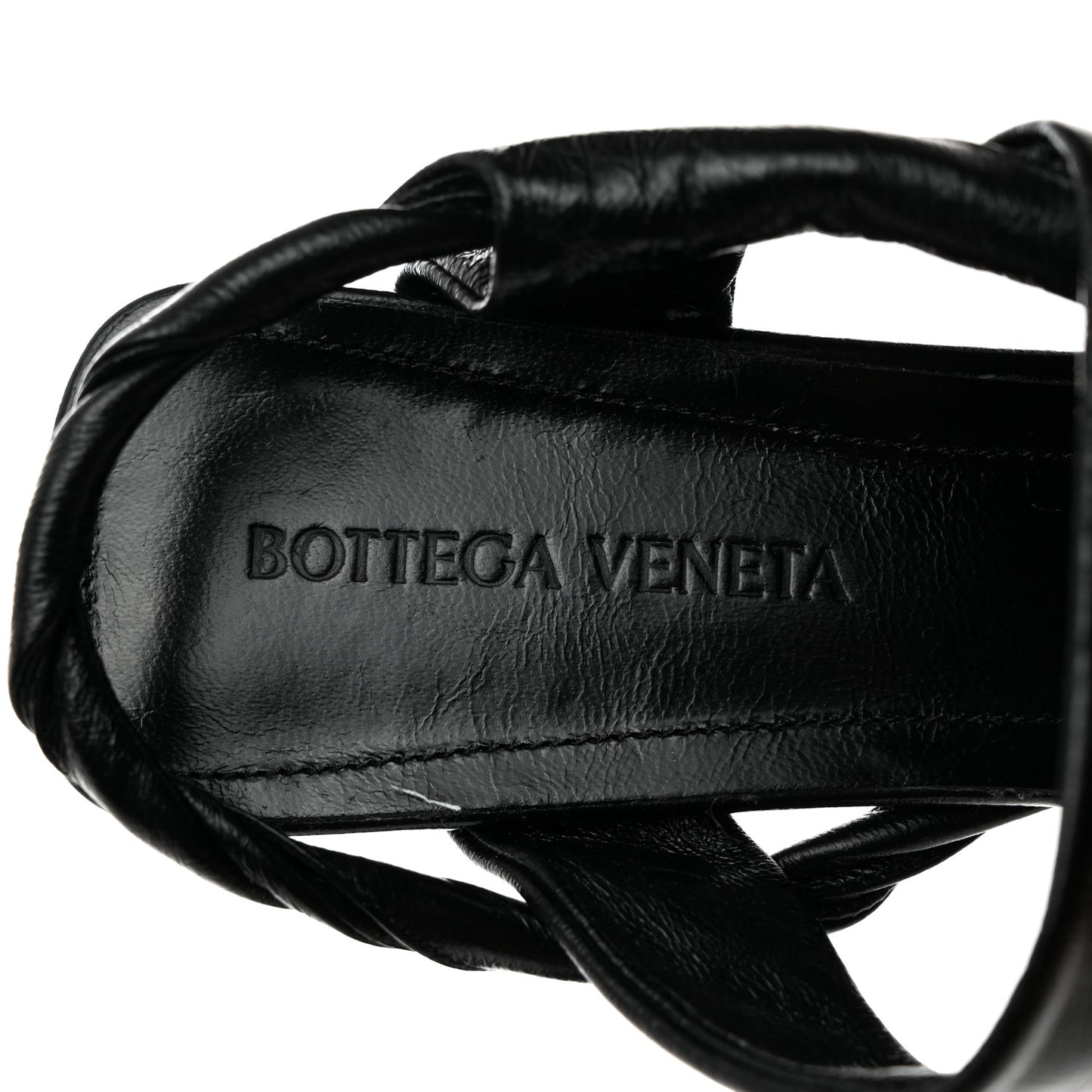 Shiny Light Nappa The Point Pumps 37.5 Black