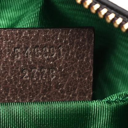 Gucci Soft GG Supreme Monogram Calfskin Large Ophidia Cosmetic Case Beige Ebony New Acero 7 of 9