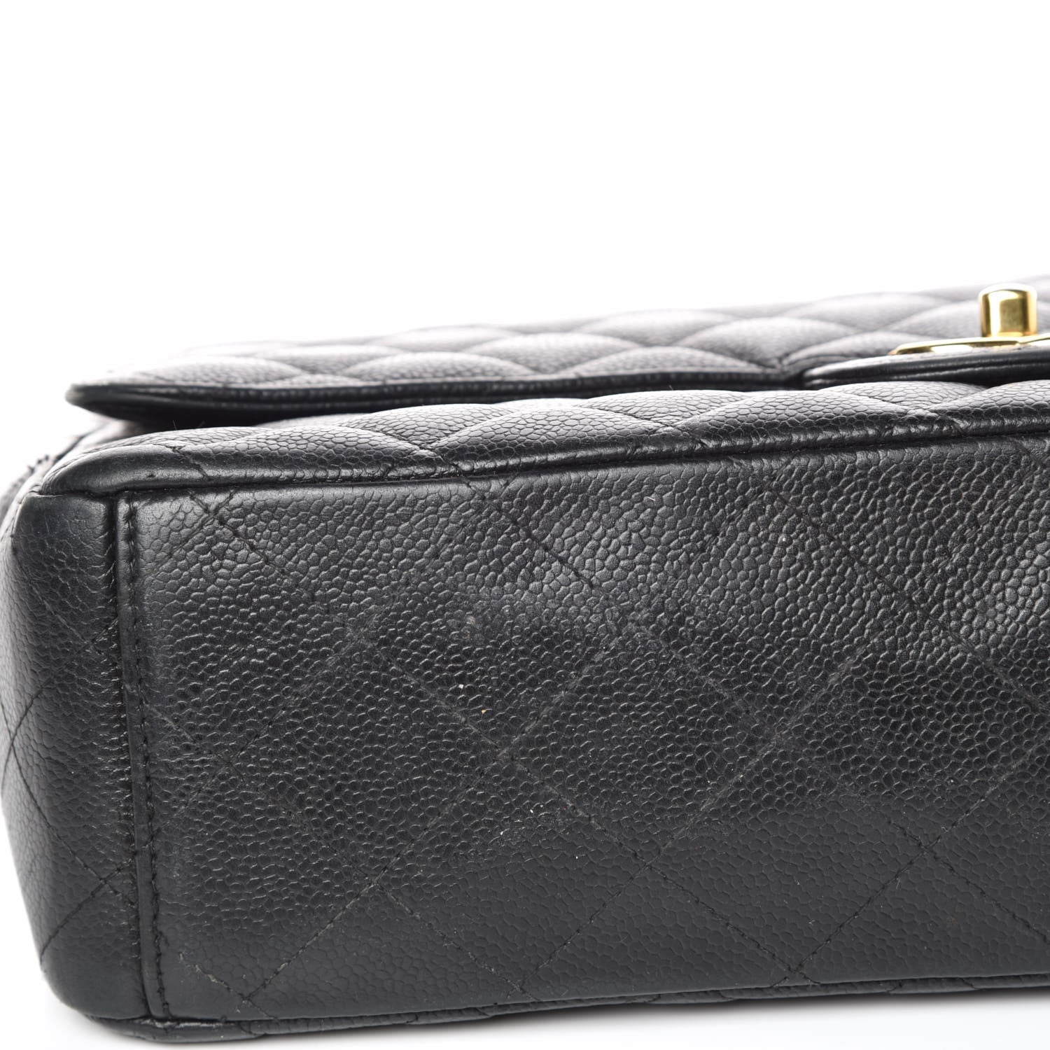 Chanel Caviar Quilted Maxi Double Flap Black 10 of 19
