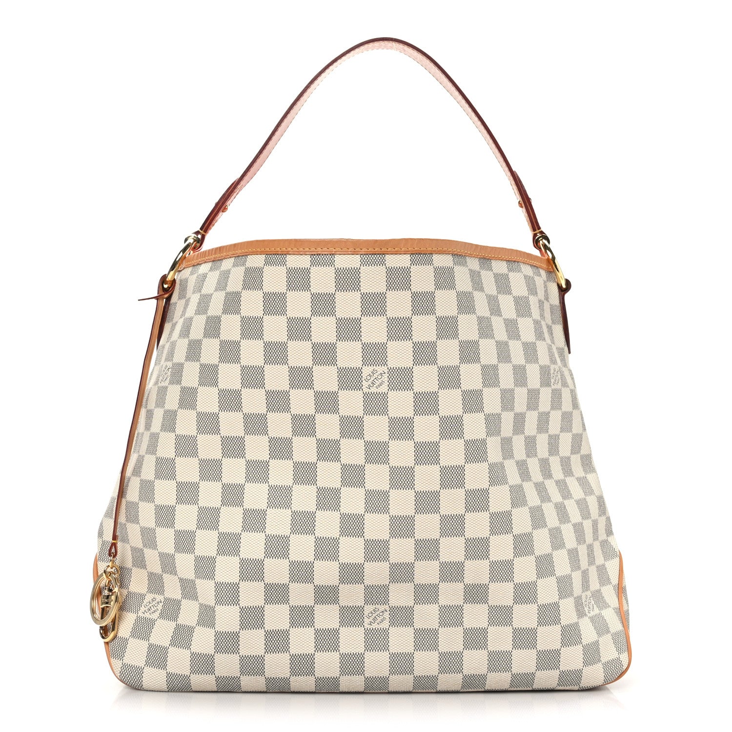 Louis Vuitton Damier Azur Delightful MM Pink 1 of 8