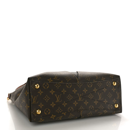 Louis Vuitton Monogram V Tote MM Black 4 of 8
