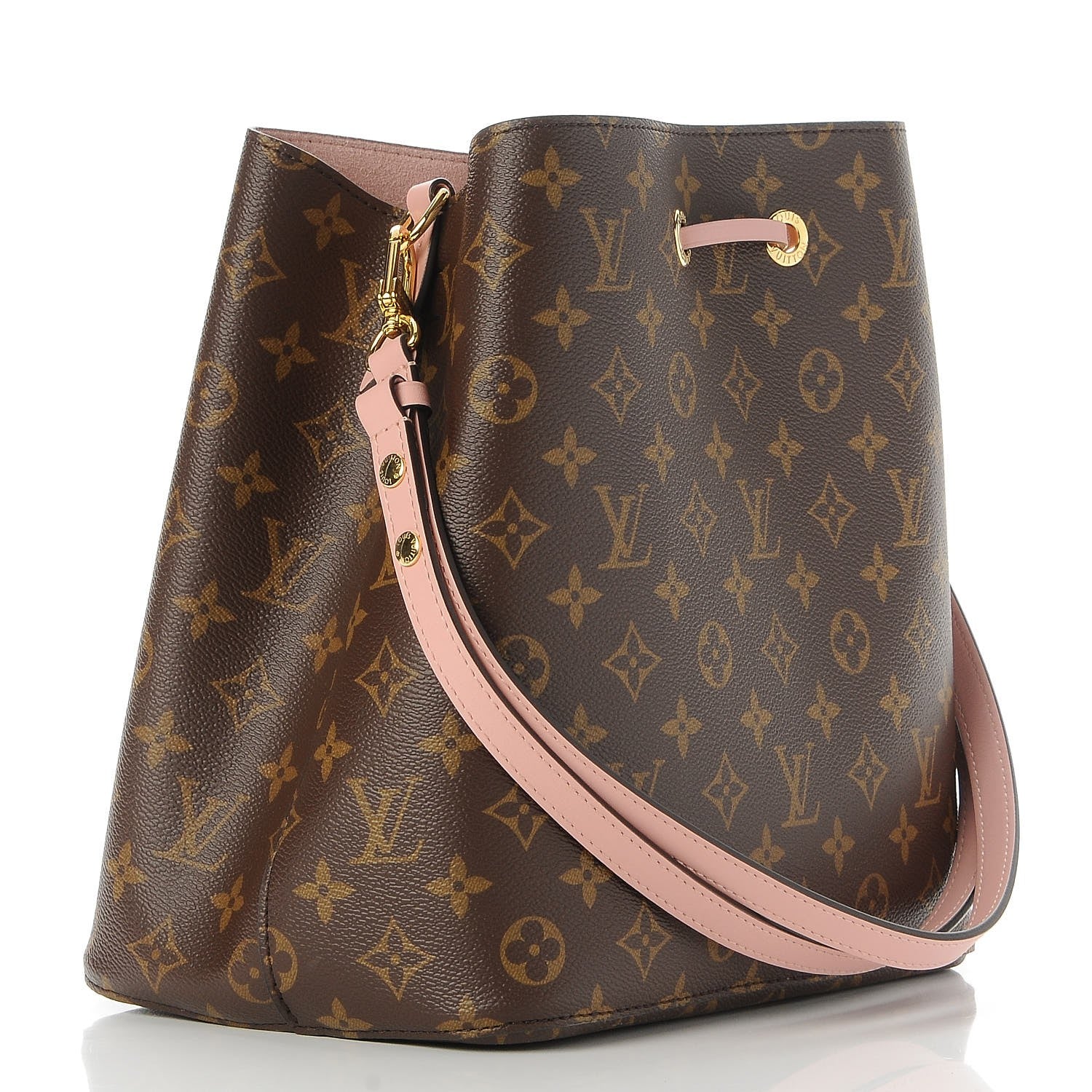 Louis Vuitton Monogram Neonoe MM Rose Poudre 3 of 8