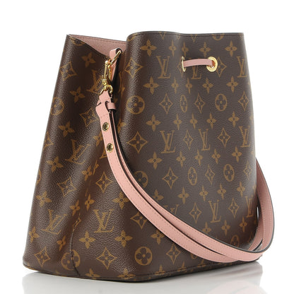 Louis Vuitton Monogram Neonoe MM Rose Poudre 3 of 8