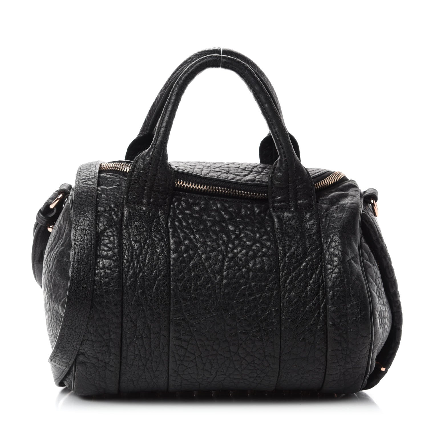 Alexander Wang Pebbled Lambskin Rockie Black Gold Hardware 1 of 10