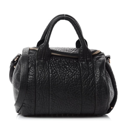 Alexander Wang Pebbled Lambskin Rockie Black Gold Hardware 1 of 10