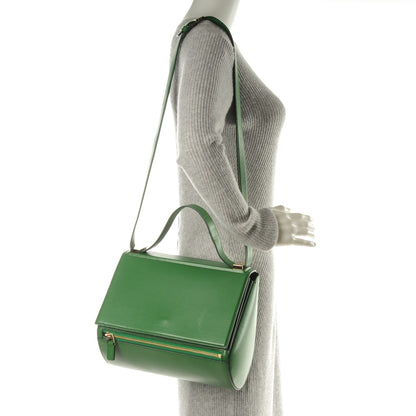 Givenchy Textured Calfskin Medium Pandora Box Crossbody Bag Emerald 2 of 7