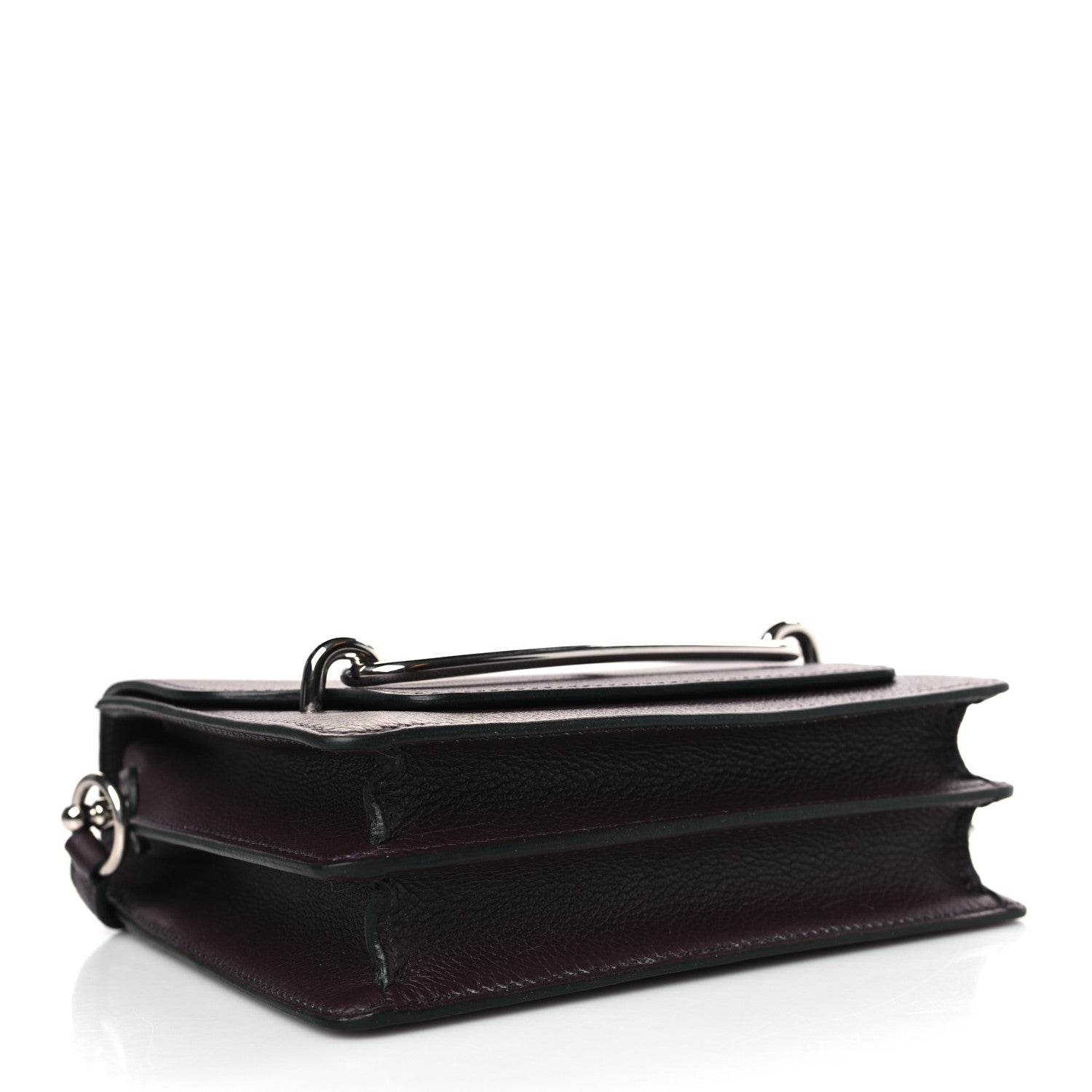 Hermes Evercolor Mini Sac Roulis Rouge Sellier 4 of 10