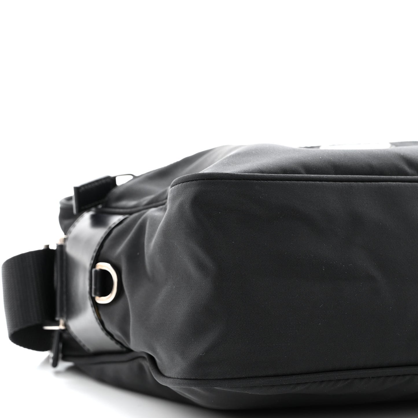 Nylon Tessuto Vela Crossbody Bag Black