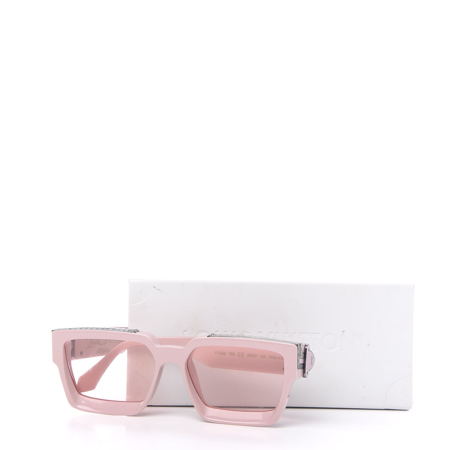 Louis Vuitton Acetate 1.1 Millionaires Sunglasses Z1324W Pink 6 of 6