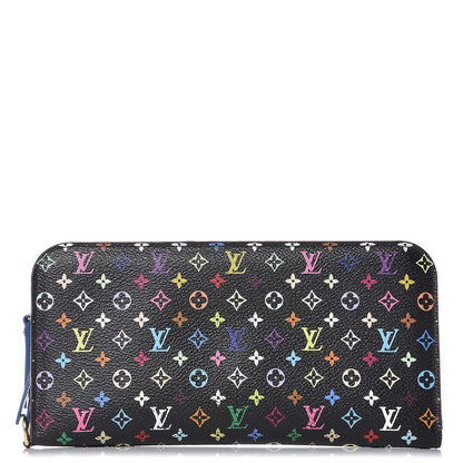 Louis Vuitton Monogram Multicolor Insolite Wallet Black Bleuet 1 of 7