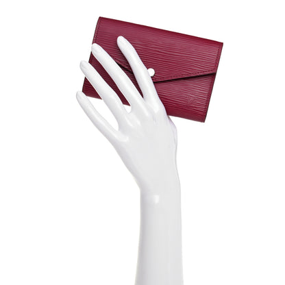 Louis Vuitton Epi Key Pouch Fuchsia 2 of 7