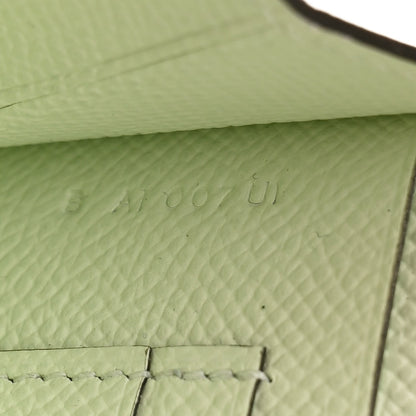 Hermes Epsom Maillon Wallet To Go Vert Fizz 7 of 11
