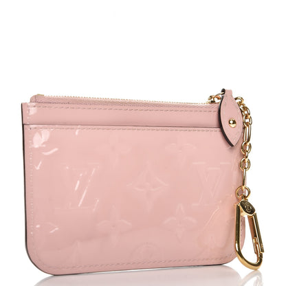 Louis Vuitton Vernis Key Pouch Rose Ballerine 3 of 7