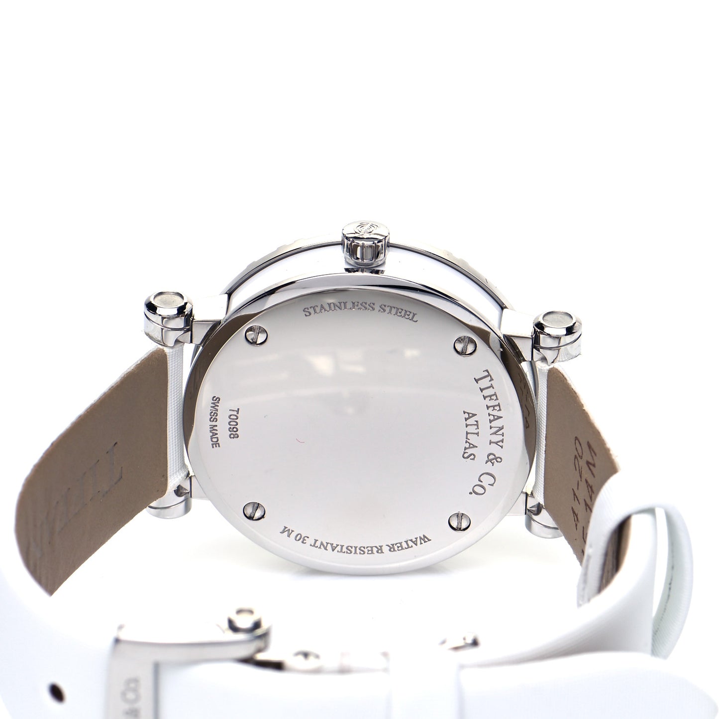 Stainless Steel Satin 30mm Atlas Quartz Watch