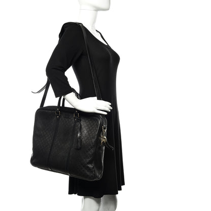 Gucci Diamante Signature Briefcase Black 2 of 9