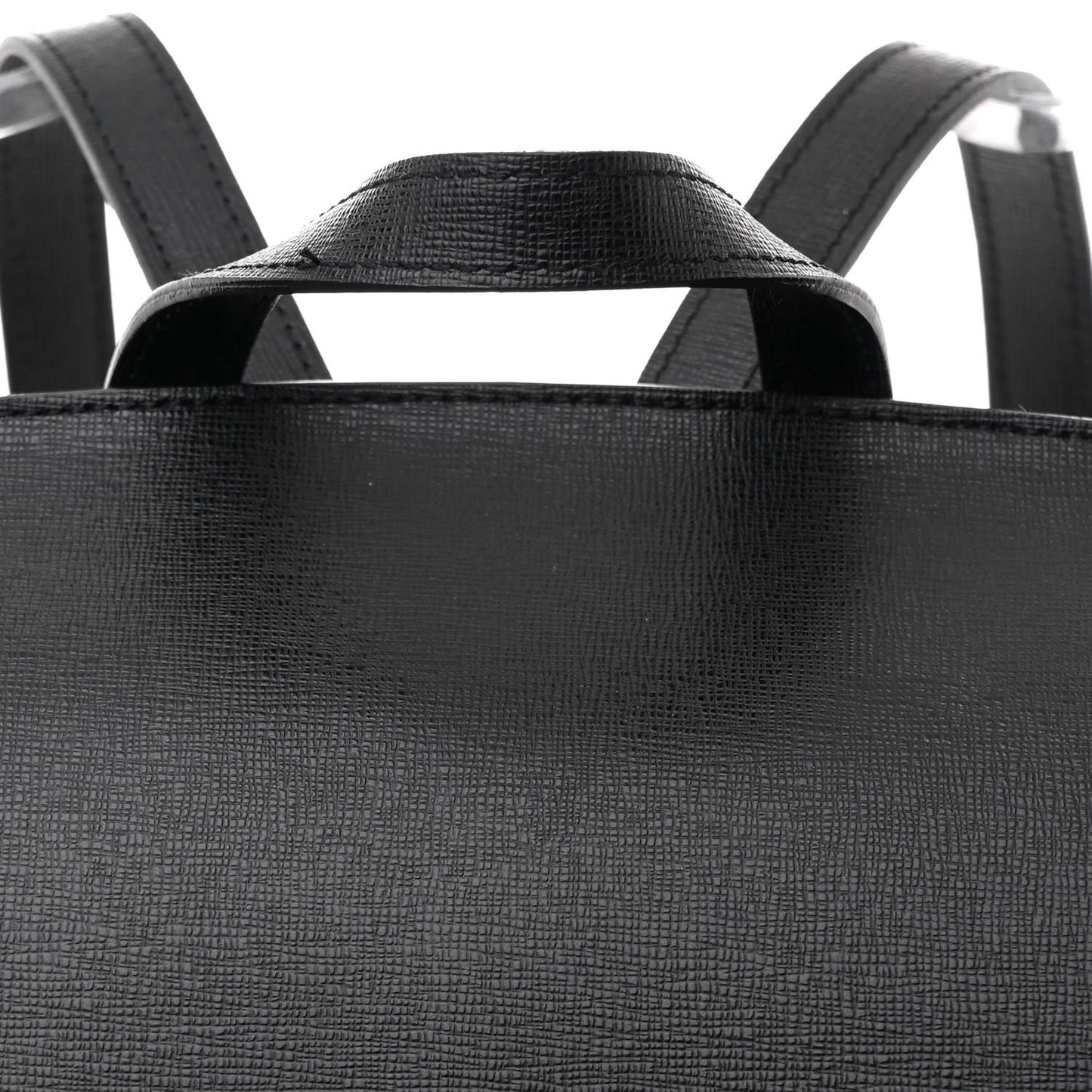 Saffiano Backpack Black Flamma