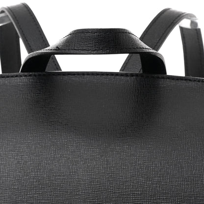 Mansur Gavriel Saffiano Backpack Black Flamma 8 of 11