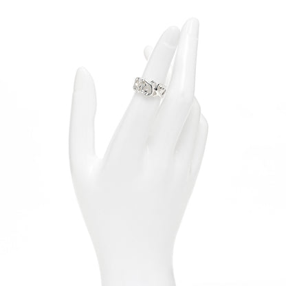 Tiffany Sterling Silver Paloma Picasso Loving Heart Band Ring 48 4.5 2 of 4