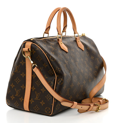 Louis Vuitton Monogram Speedy Bandouliere 35 3 of 12