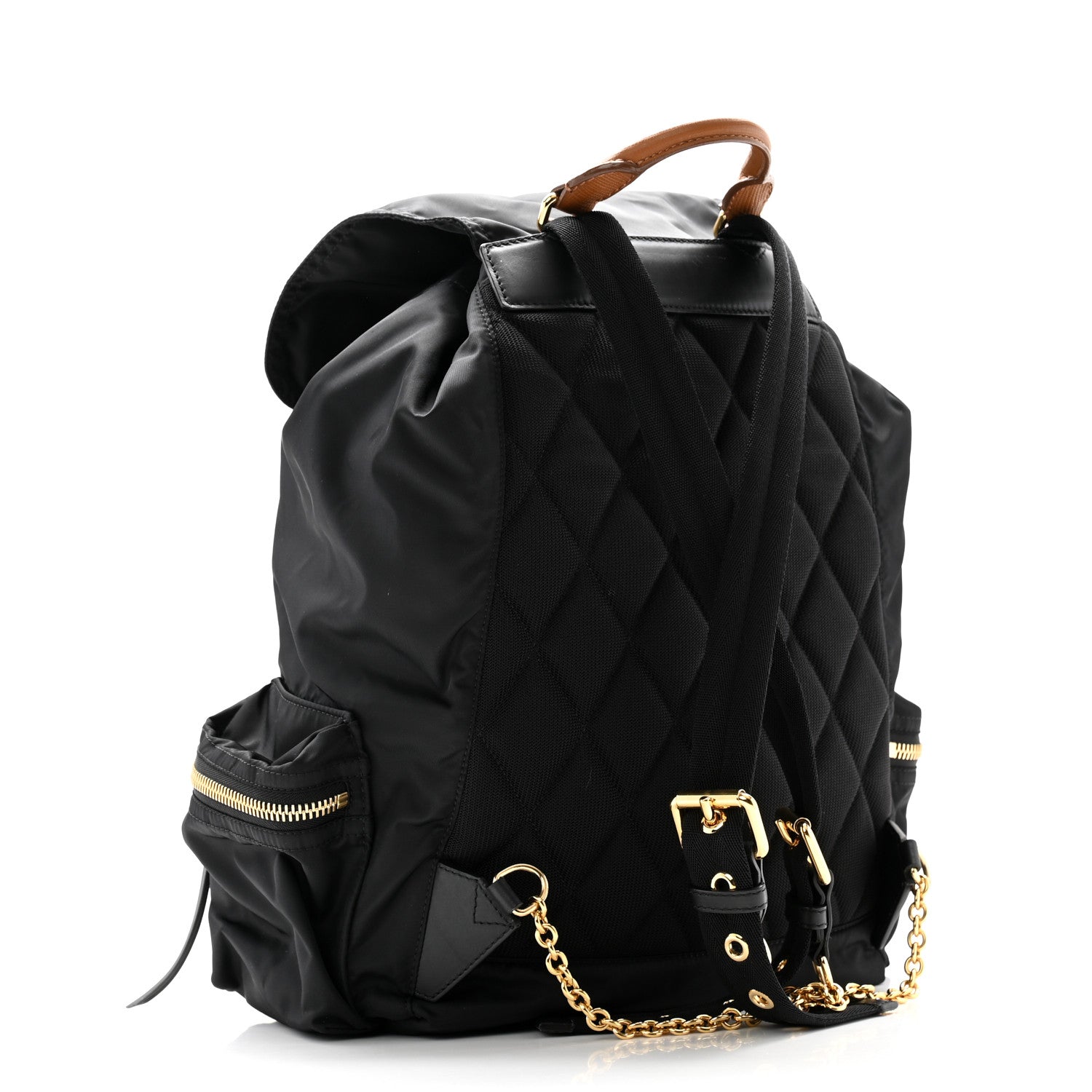 Burberry Nylon Medium Rucksack Backpack Black 3 of 12