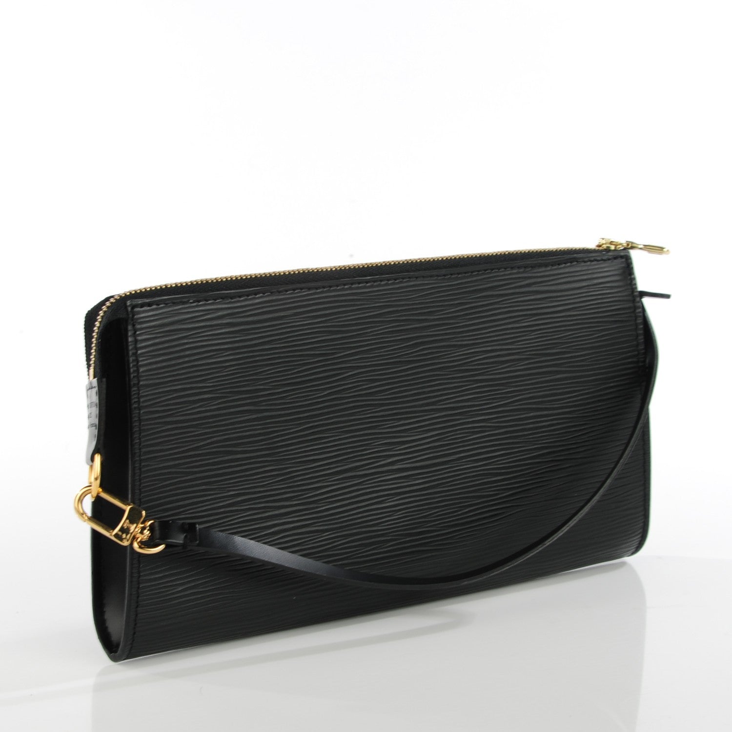 Louis Vuitton Epi Pochette Accessories 24 Black 3 of 8