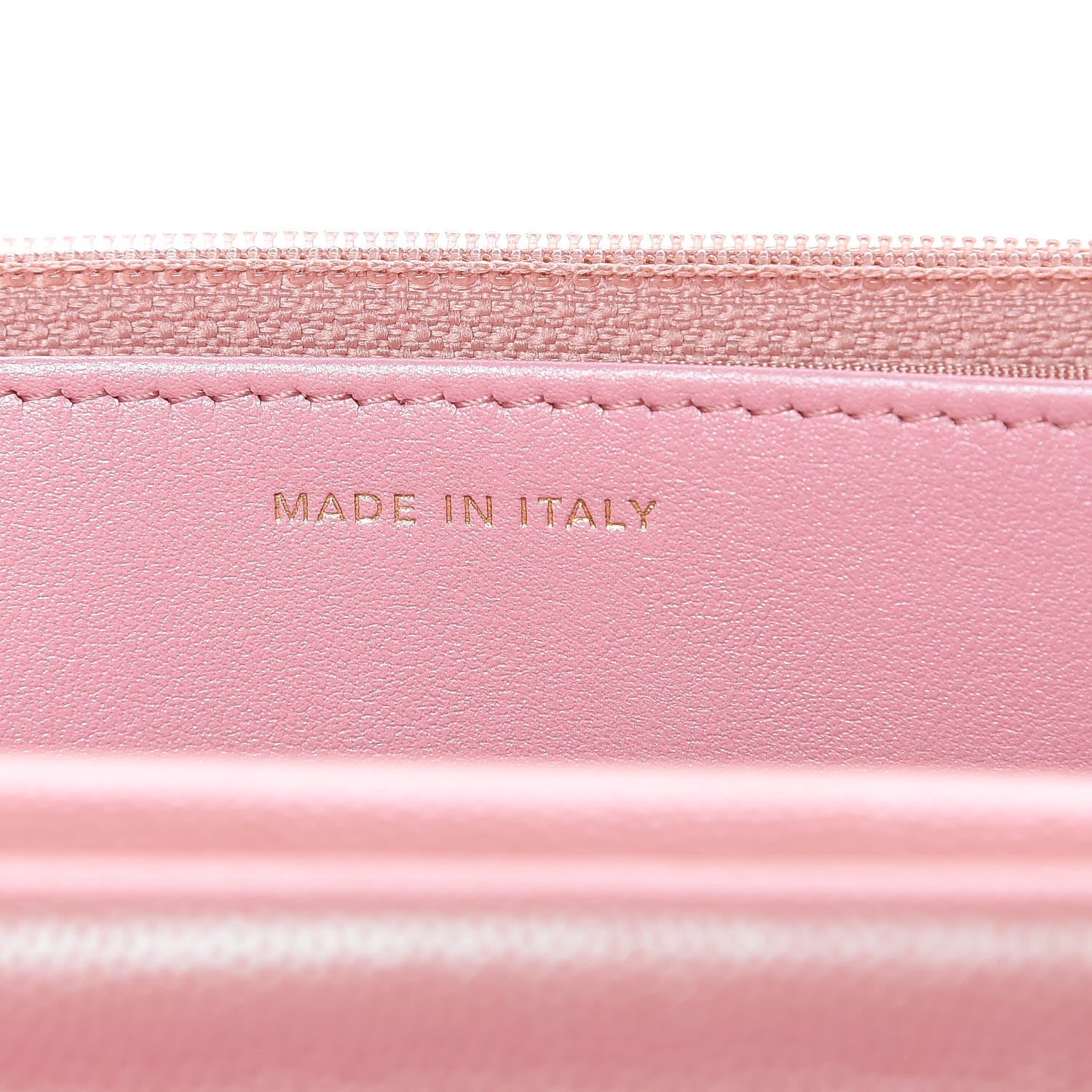 Chanel Iridescent Caviar Quilted Wallet on Chain WOC Pink 7 of 12