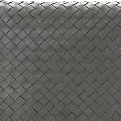 Bottega Veneta Nappa Intrecciato Mini Flap Crossbody Light Grey 8 of 17