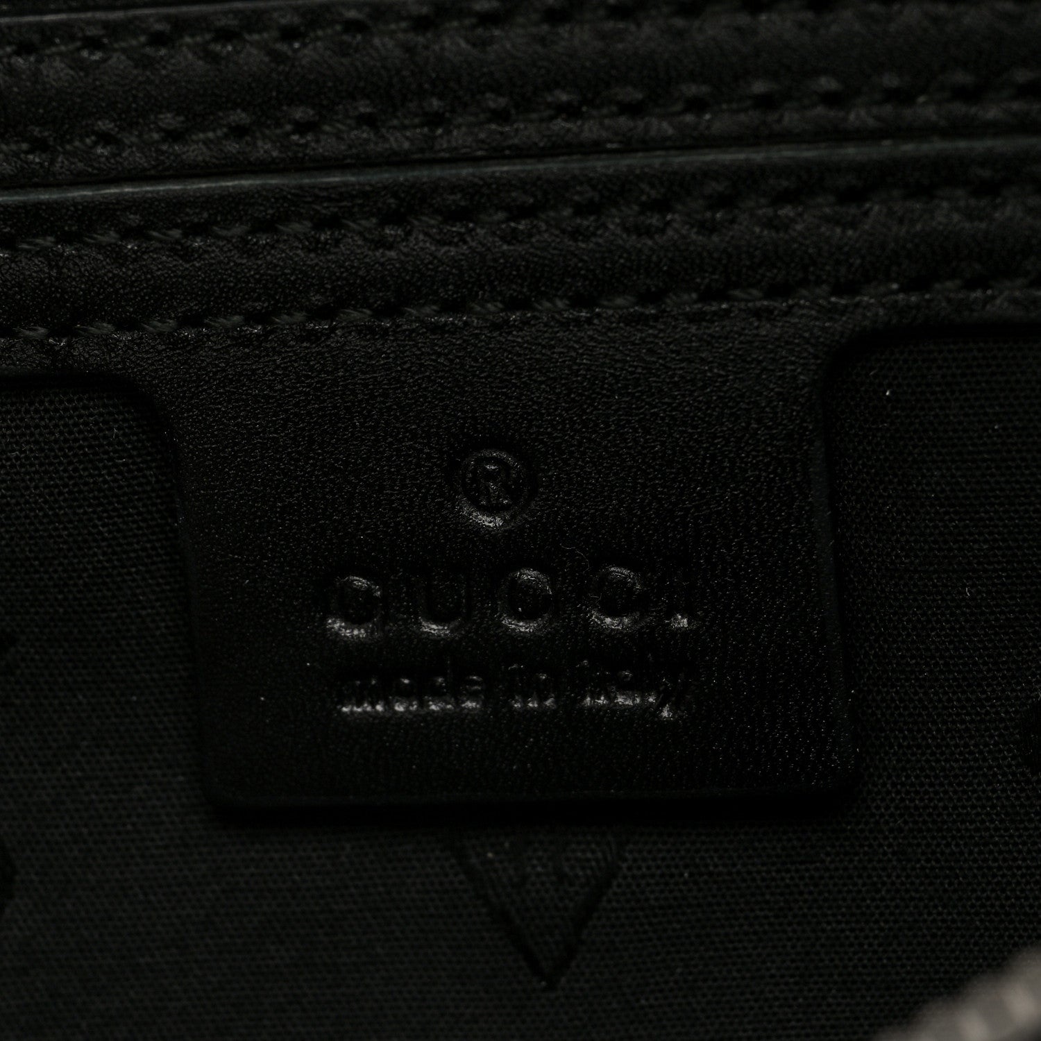 Gucci Imprime Monogram Belt Bag Black 6 of 10