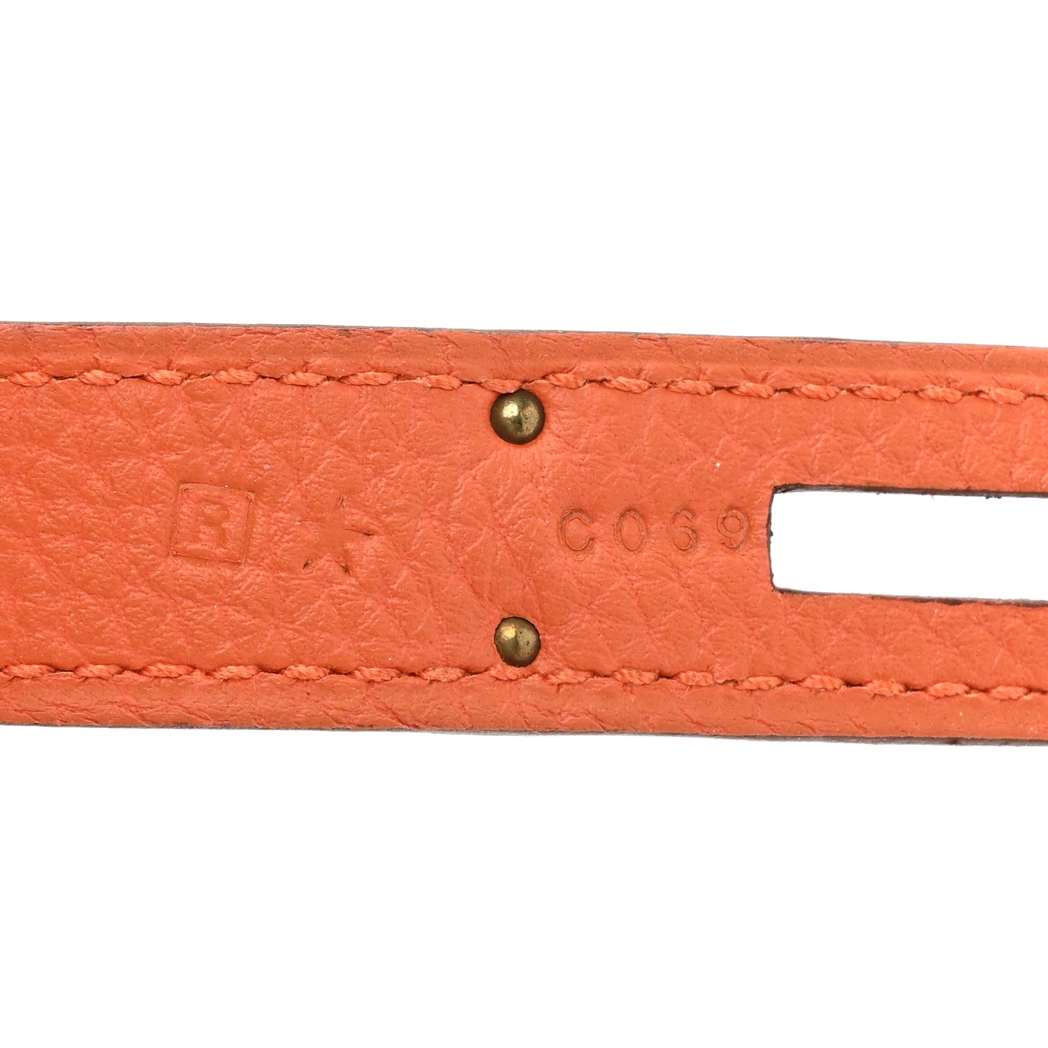 Hermes Togo Birkin 30 Orange 7 of 10