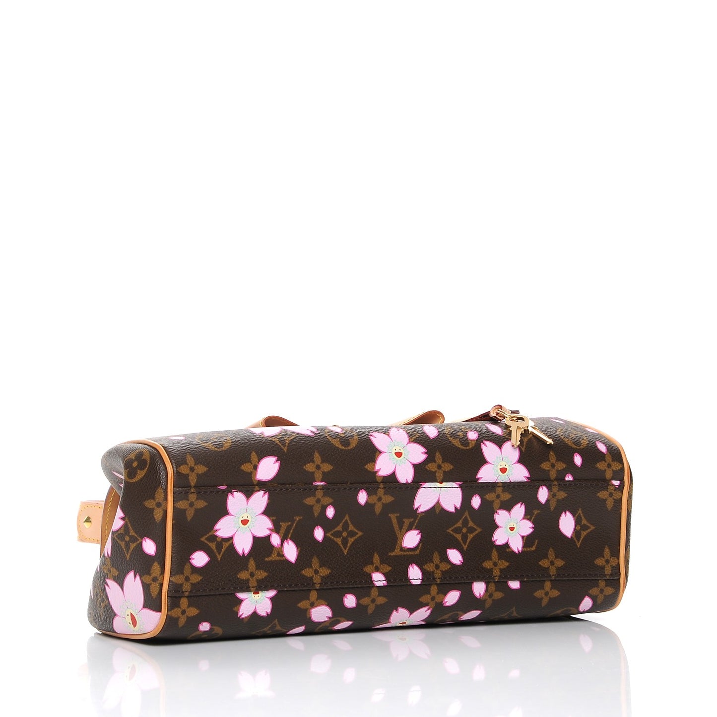 Monogram Cherry Blossom Sac Retro Bag Brown