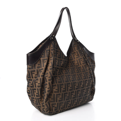 Fendi Zucca Large Chef Tote Tobacco 3 of 14
