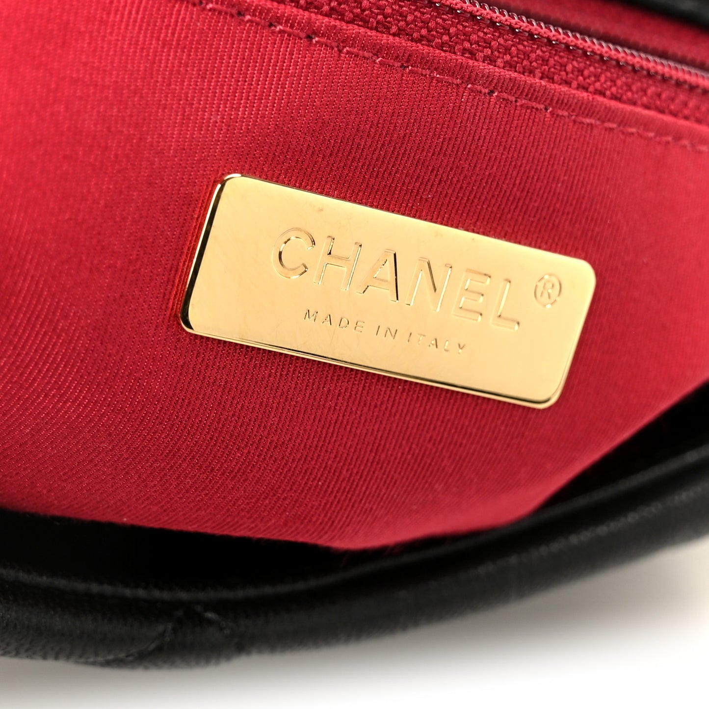 Goatskin Quilted Large Chanel 19 Flap Black
