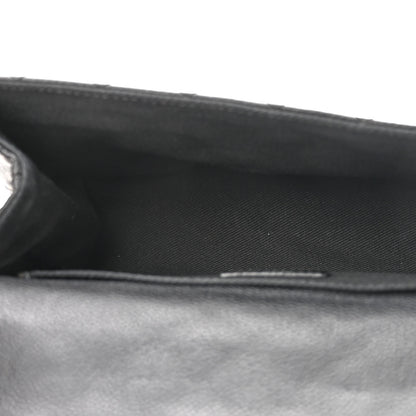 Chanel Grained Calfskin Quilted 2.55 Reissue Flap Belt Bag Clutch Black 5 of 10