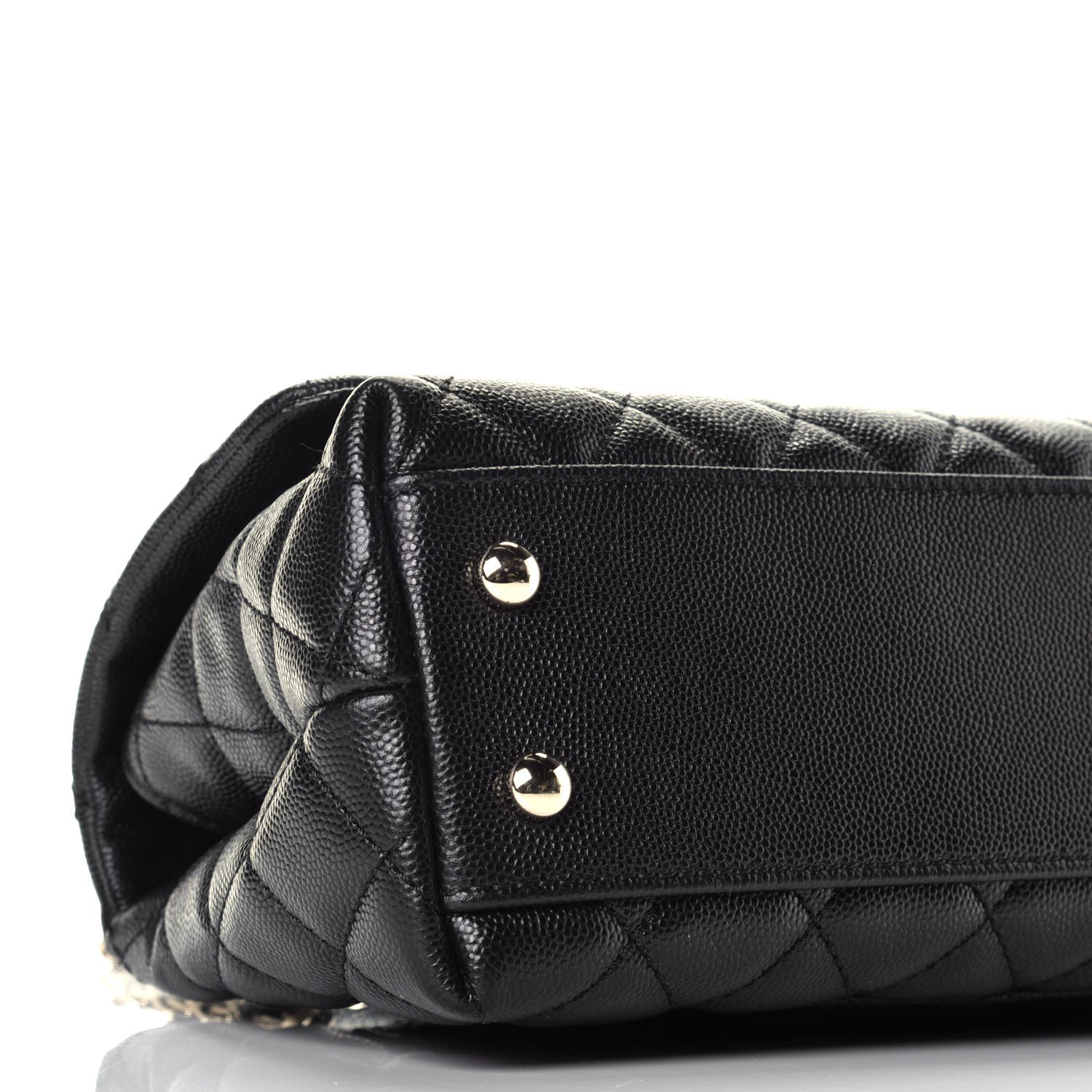Chanel Caviar Quilted Mini Coco Handle Flap Black 9 of 11