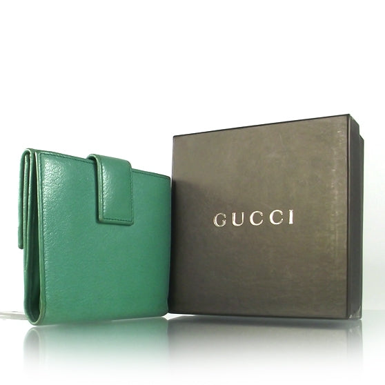 Leather Bamboo French Wallet