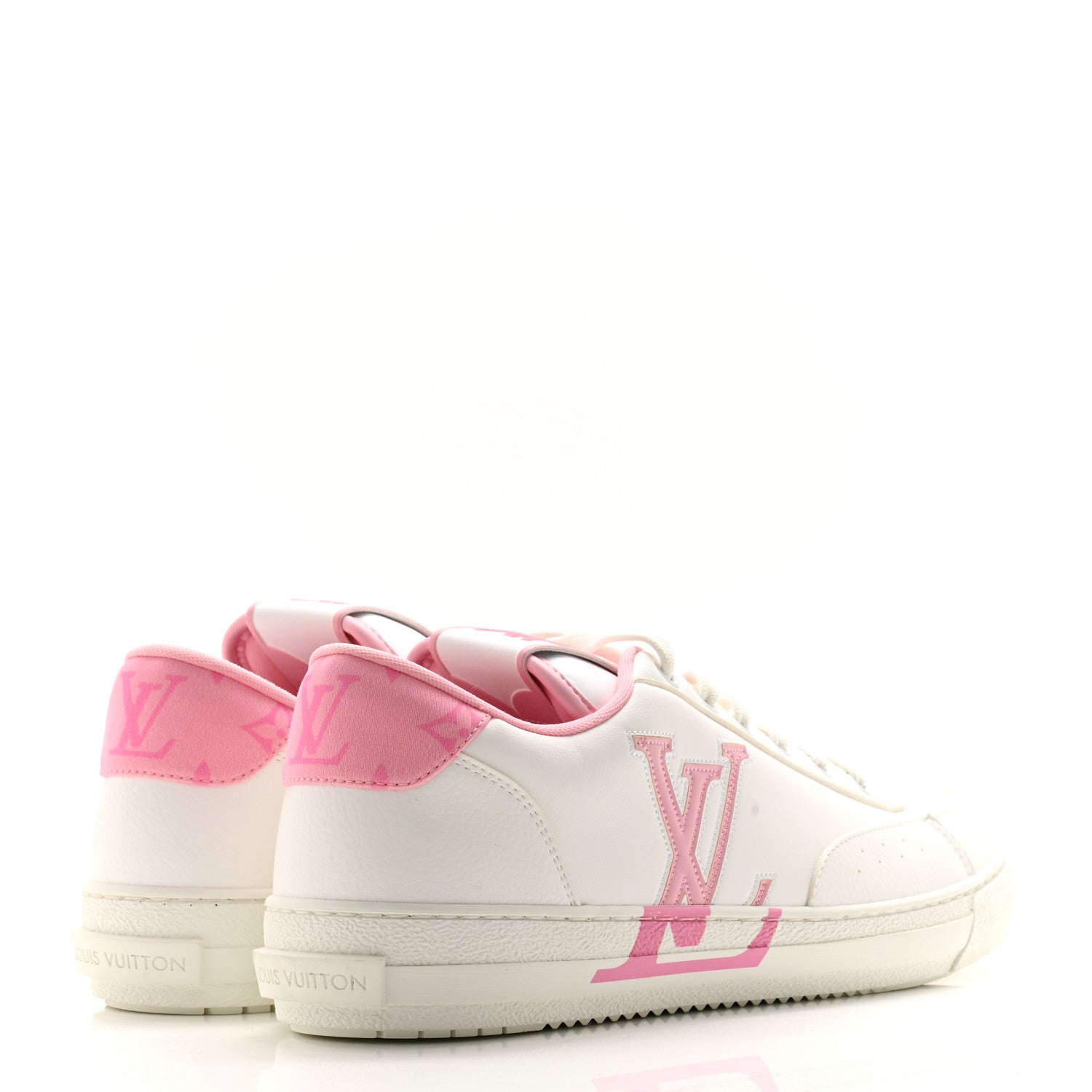 Louis Vuitton Calfskin Charlie Sneaker 42 White Rose Clair 4 of 11