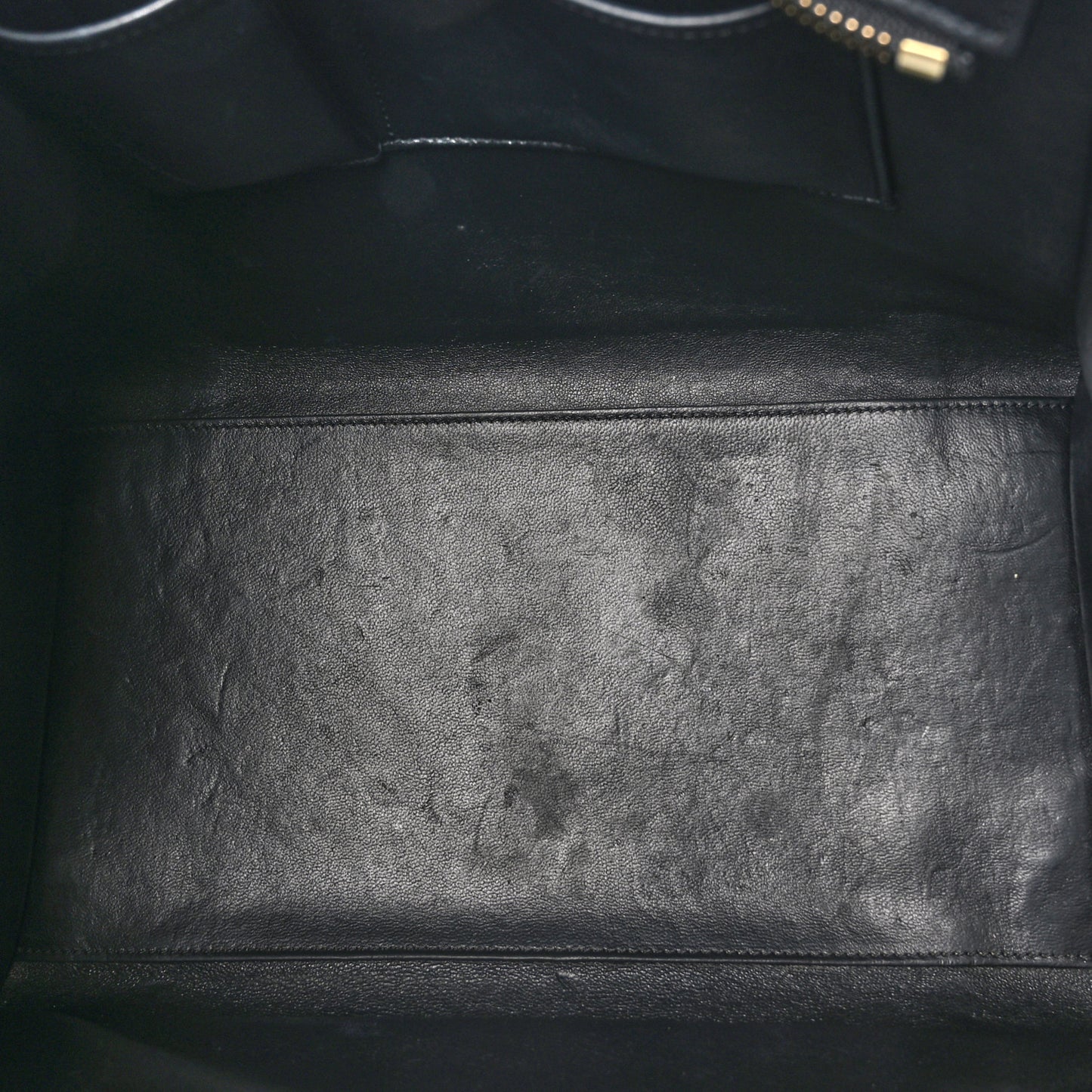 Smooth Calfskin Mini Luggage Black