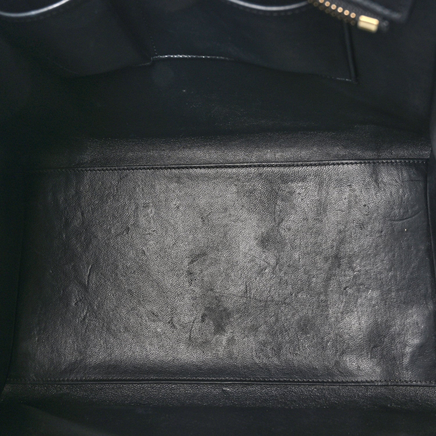 Celine Smooth Calfskin Mini Luggage Black 5 of 9