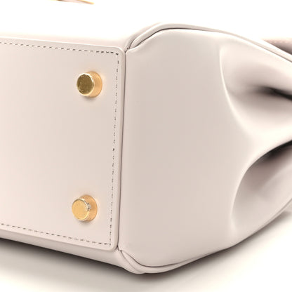 Celine Satinated Calfskin Small 16 Top Handle Bag Poudre 10 of 10