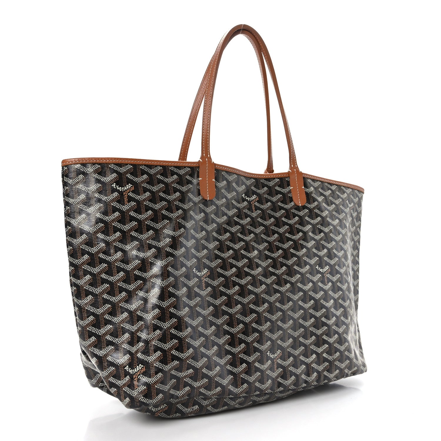 Goyard Goyardine Saint Louis PM Black Gold 4 of 10