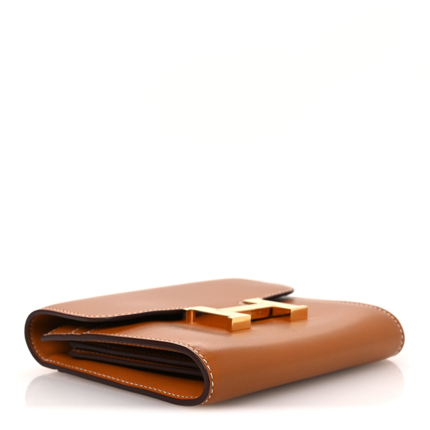 Tadelakt Constance Short Wallet Gold