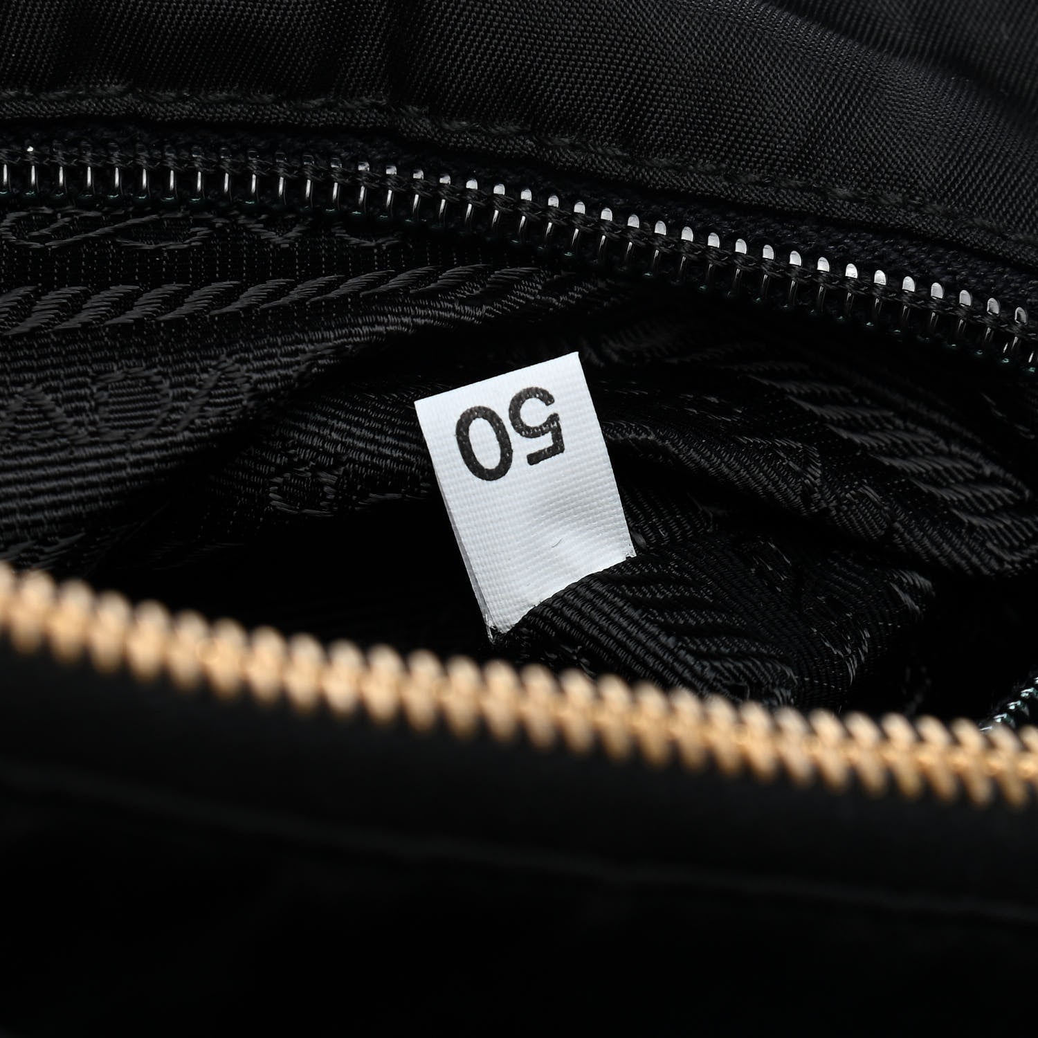 Prada Tessuto Nylon Catena Shoulder Bag Black 6 of 8