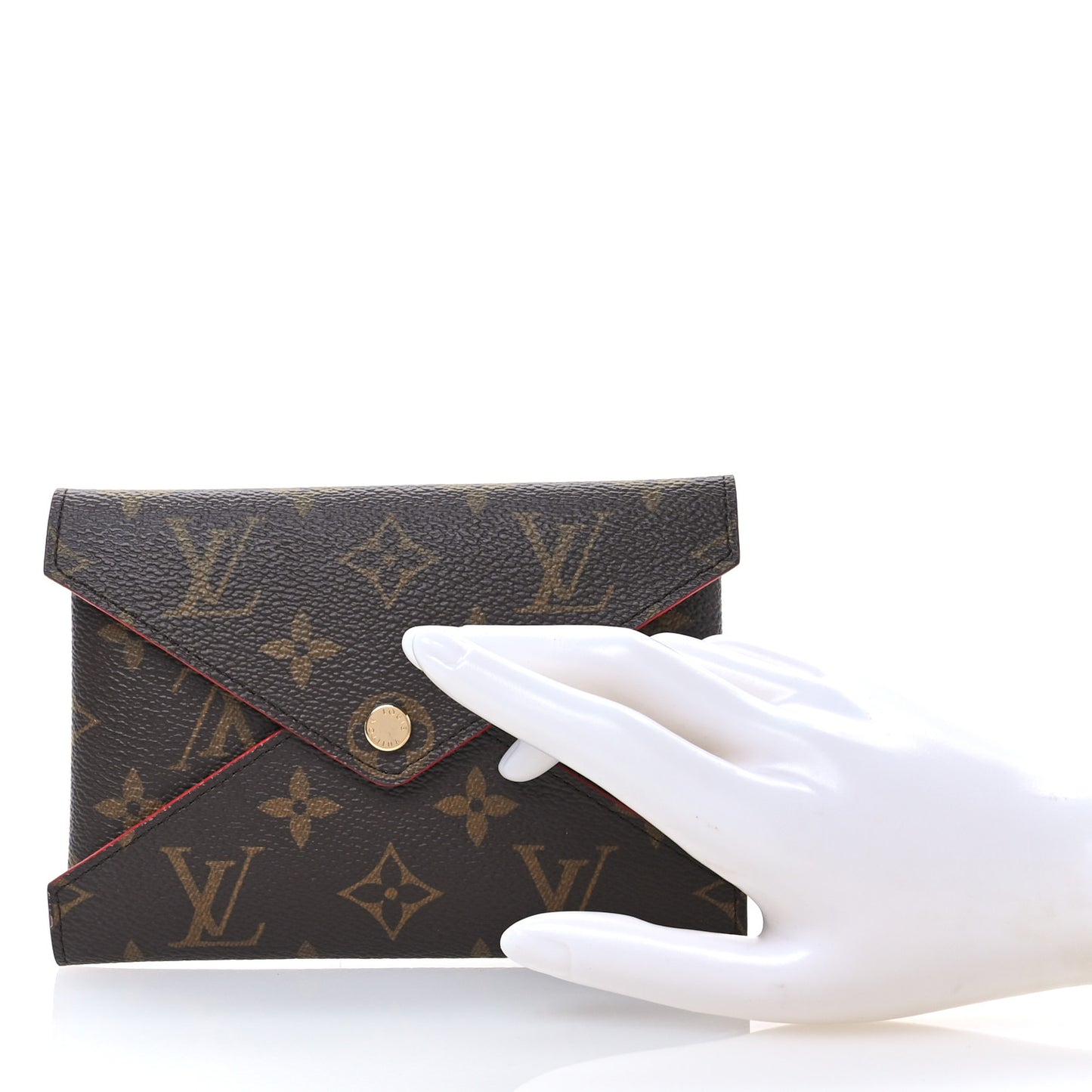 Monogram Medium Kirigami Pochette Insert Coquelicot