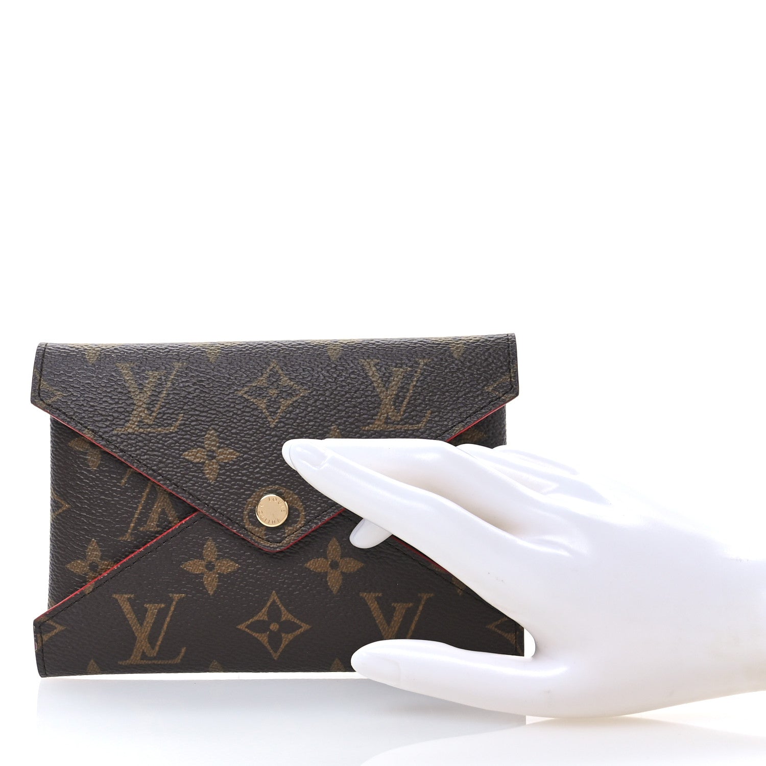 Louis Vuitton Monogram Medium Kirigami Pochette Insert Coquelicot 2 of 6