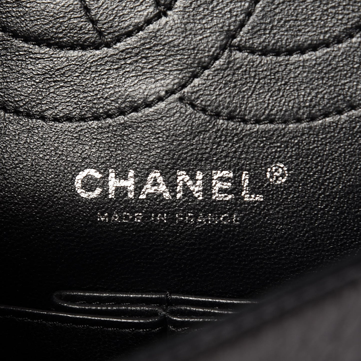 Metallic Aged Calfskin Quilted 2.55 Reissue 225 Flap So Black