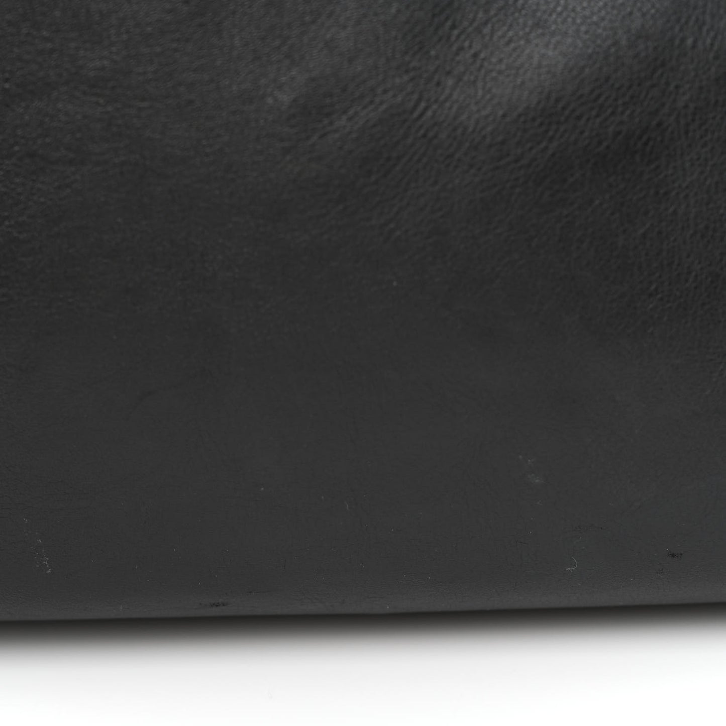 Calfskin Front Pocket Tote Black