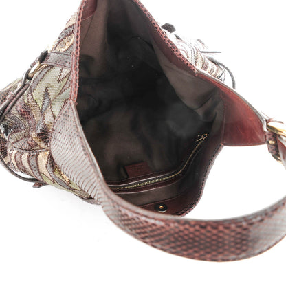 Gucci Python Patchwork 85th Anniversary Hobo Multicolor 5 of 7