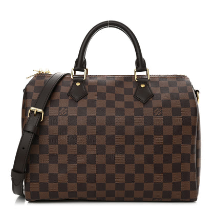 Louis Vuitton Damier Ebene Speedy Bandouliere 30 1 of 9