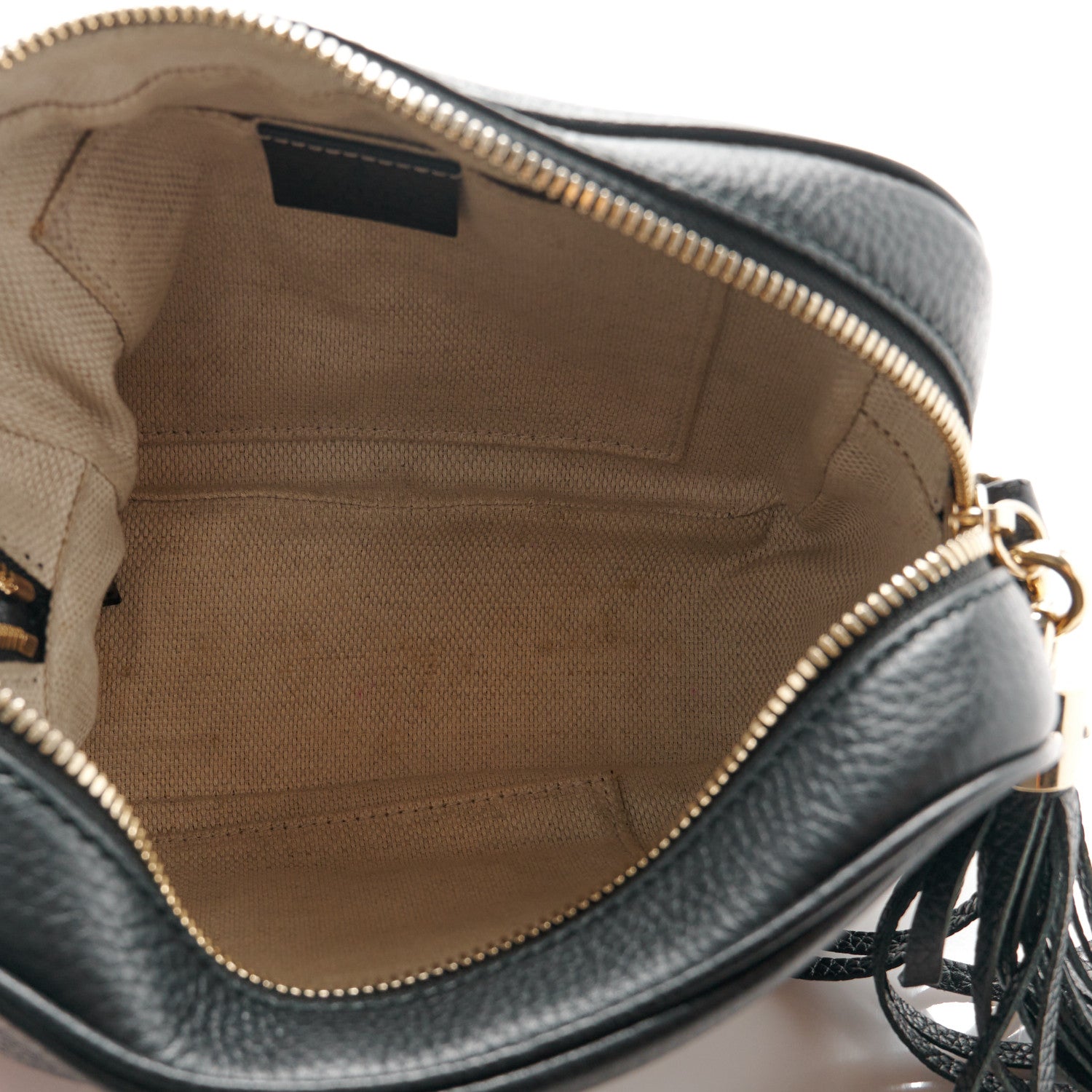 Gucci Pebbled Calfskin Small Soho Disco Bag Black 5 of 13