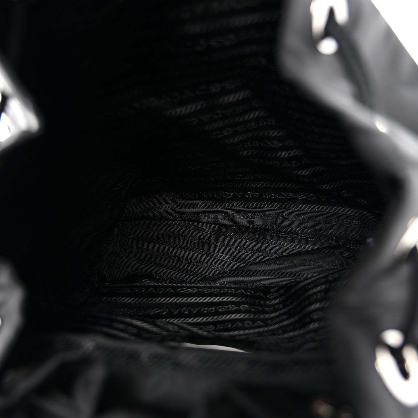 Re-Nylon Saffiano Small Backpack Black